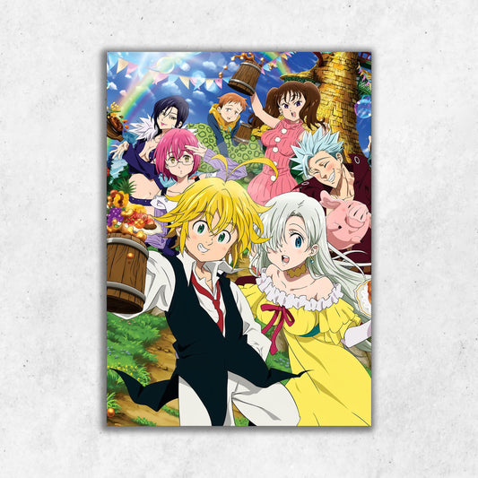 The Seven Deadly Sins || Matte Finish Poster