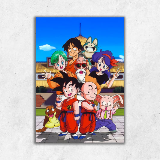 Dragon Ball Z Friends || Matte Finish Poster