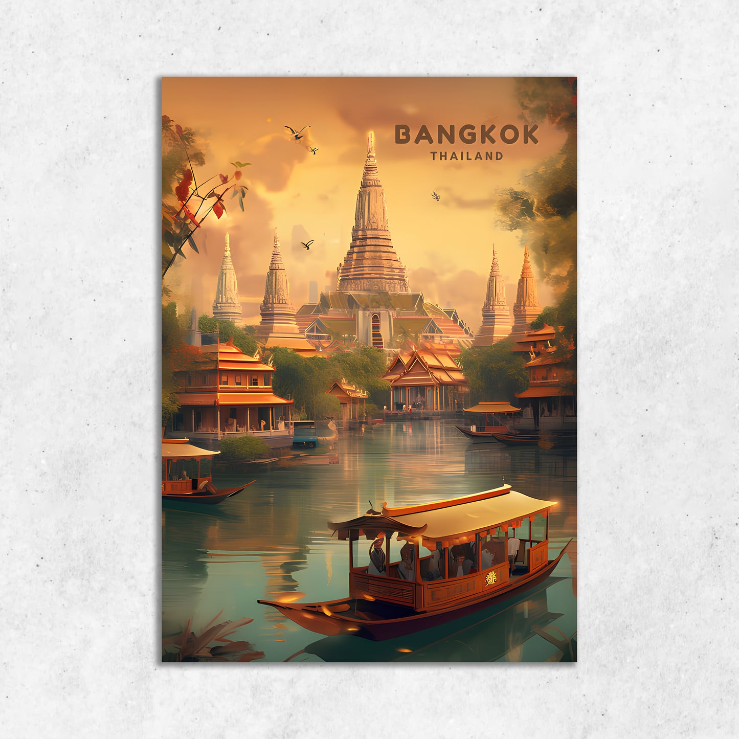 Bangkok || Matte Finish Poster