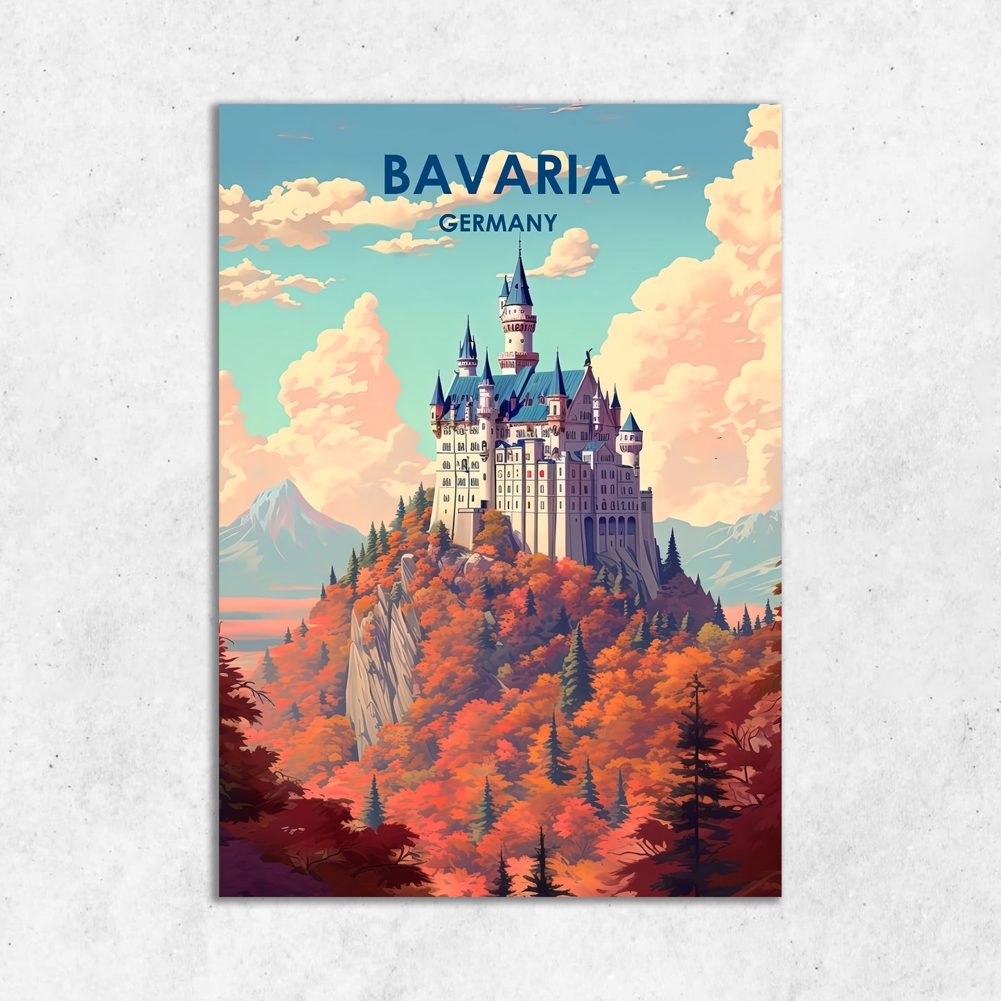 Bavaria || Matte Finish Poster