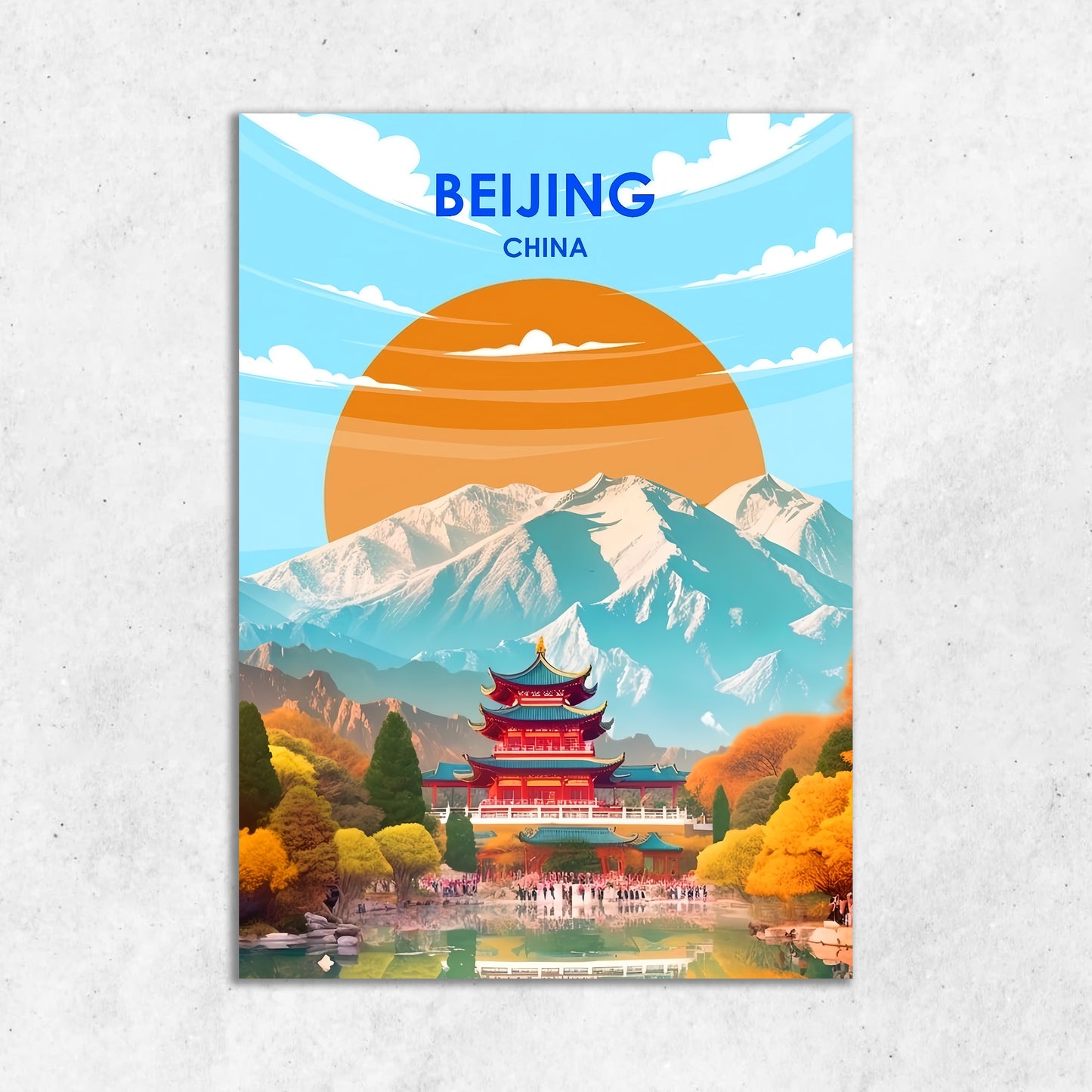 Beijing || Matte Finish Posters
