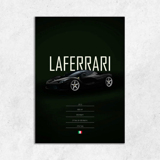 LaFerrari || Matte Finish Poster
