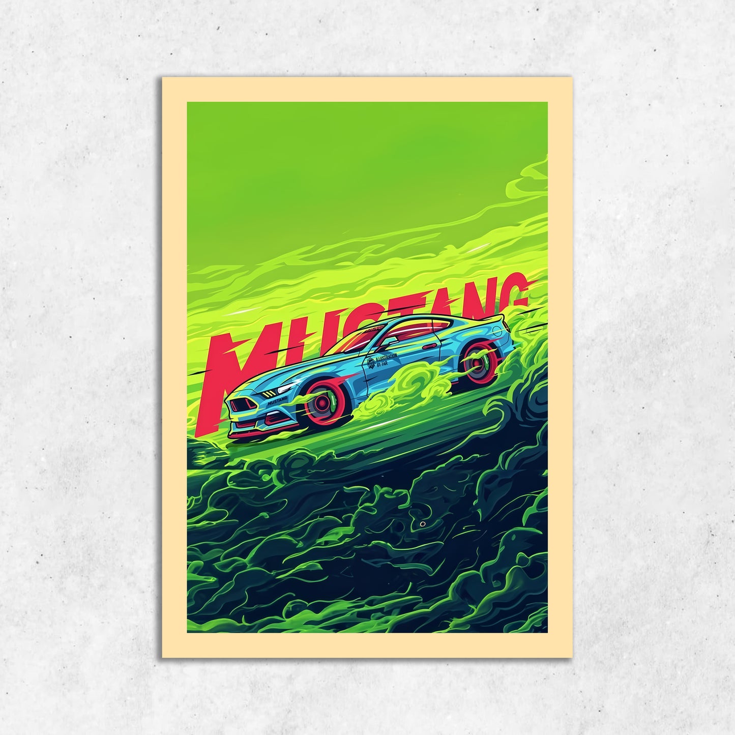 Mustang || Matte Finish Poster
