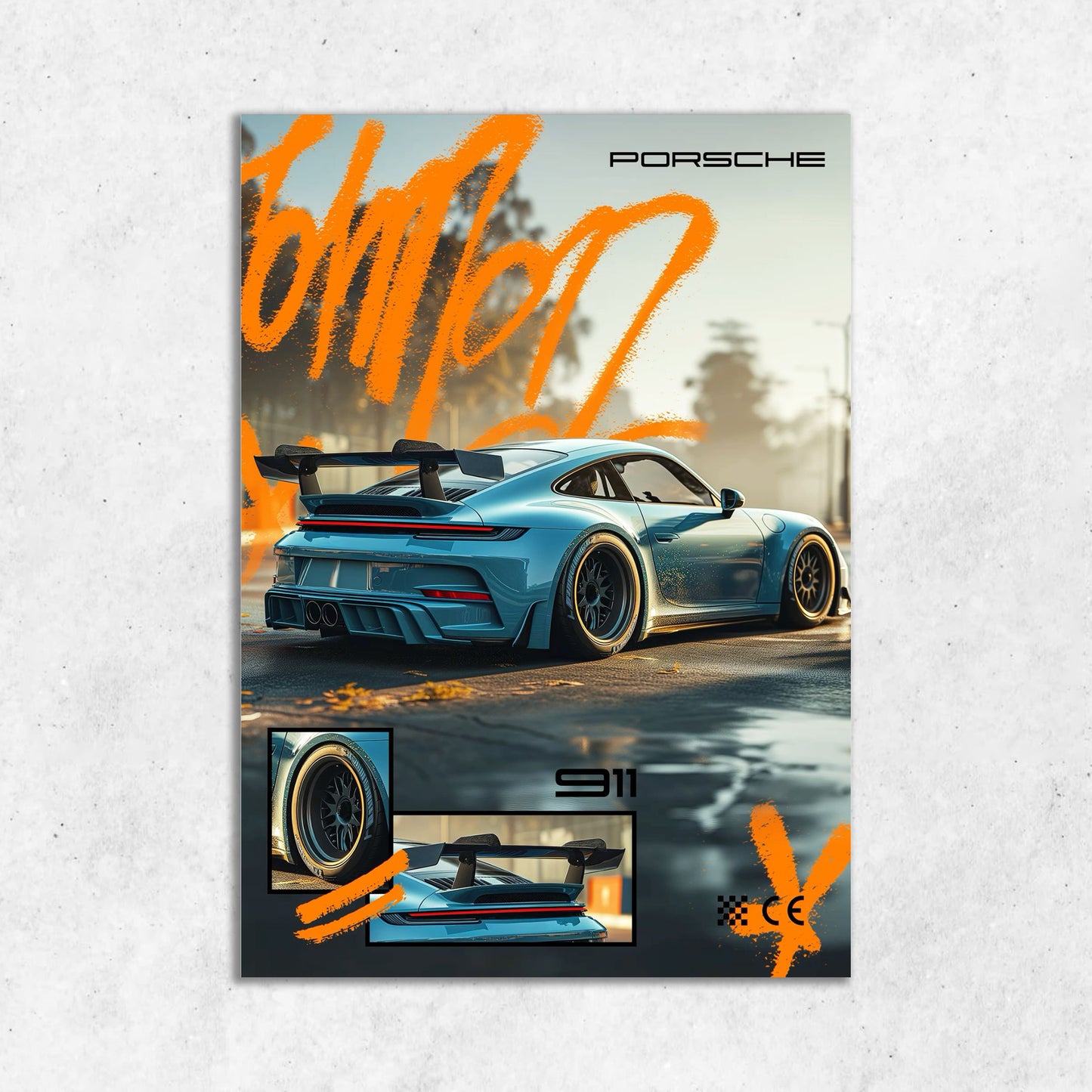 Porsche || Matte Finish Poster