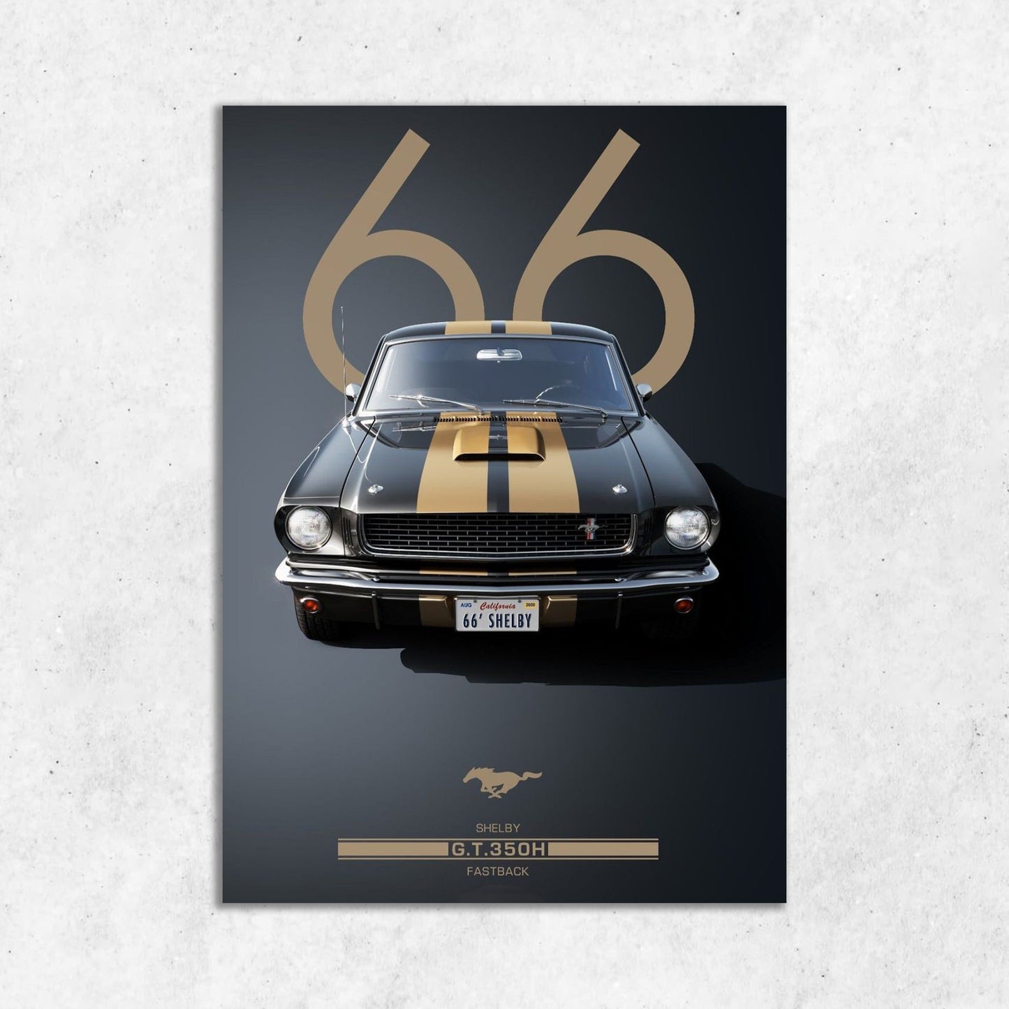 Shelby 66 || Matte Finish Poster